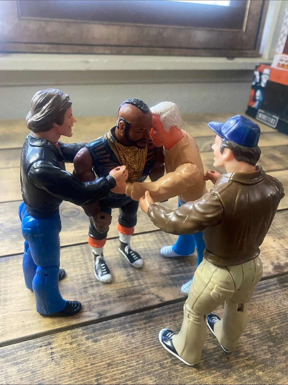 Vintage 1983 A-Team Action Figure Lot